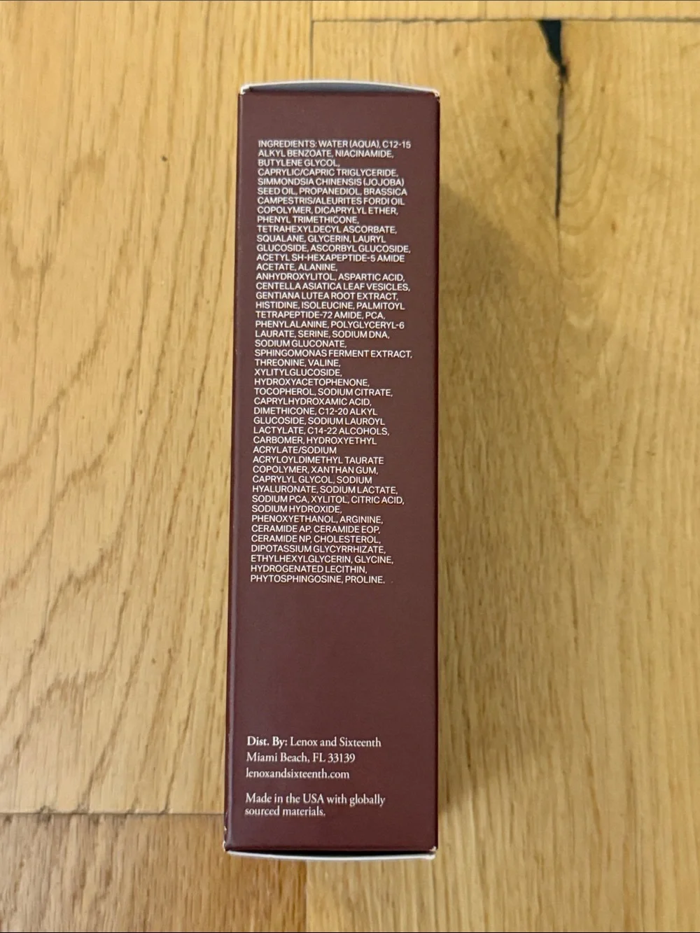 NEW Lenox and Sixteenth The Preservationist Vitamin C Cream Serum 50 ml